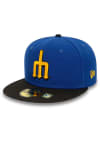 Main image for New Era Seattle Mariners Mens Blue 2023 MLB CITY CONNECT 59FIFTY Fitted Hat