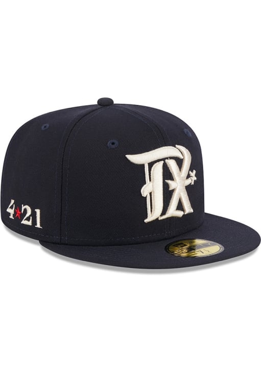 Texas Rangers New Era 2023 City Connect 59FIFTY Fitted Hat - Navy(7 3/4)