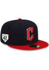 Main image for New Era Cleveland Guardians Mens Navy Blue 2023 Jackie Robinson Day 59FIFTY Fitted Hat