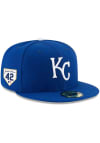 Main image for New Era Kansas City Royals Mens Blue 2023 Jackie Robinson Day 59FIFTY Fitted Hat