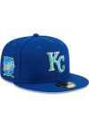 Main image for New Era Kansas City Royals Mens Blue 2023 Fathers Day 59FIFTY Fitted Hat