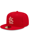 Main image for New Era St Louis Cardinals Mens Red Monocamo 59FIFTY Fitted Hat