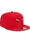 Main image for New Era Chicago Bulls Mens Red Monocamo 59FIFTY Fitted Hat