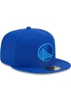 Main image for New Era Golden State Warriors Mens Blue Monocamo 59FIFTY Fitted Hat