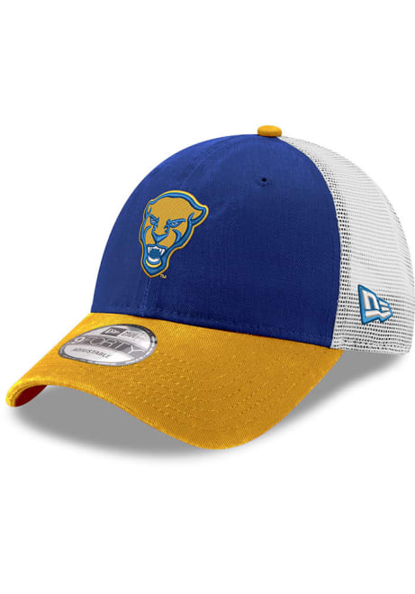 New Era Blue Pitt Panthers Trucker Mascot 2T 9FORTY Adjustable Hat