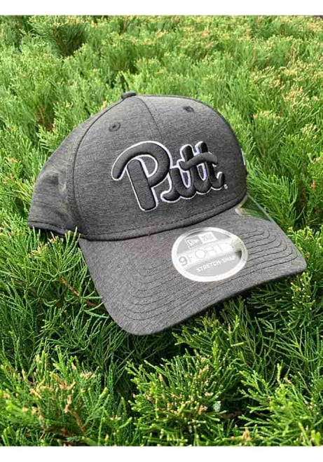 New Era Black Pitt Panthers Stretch Snap 9FORTY Adjustable Hat