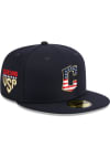 Main image for New Era Cleveland Guardians Mens Navy Blue 2023 4th of July 59FIFTY Fitted Hat