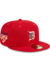 Main image for New Era Detroit Tigers Mens Red 2023 4th of July 59FIFTY Fitted Hat