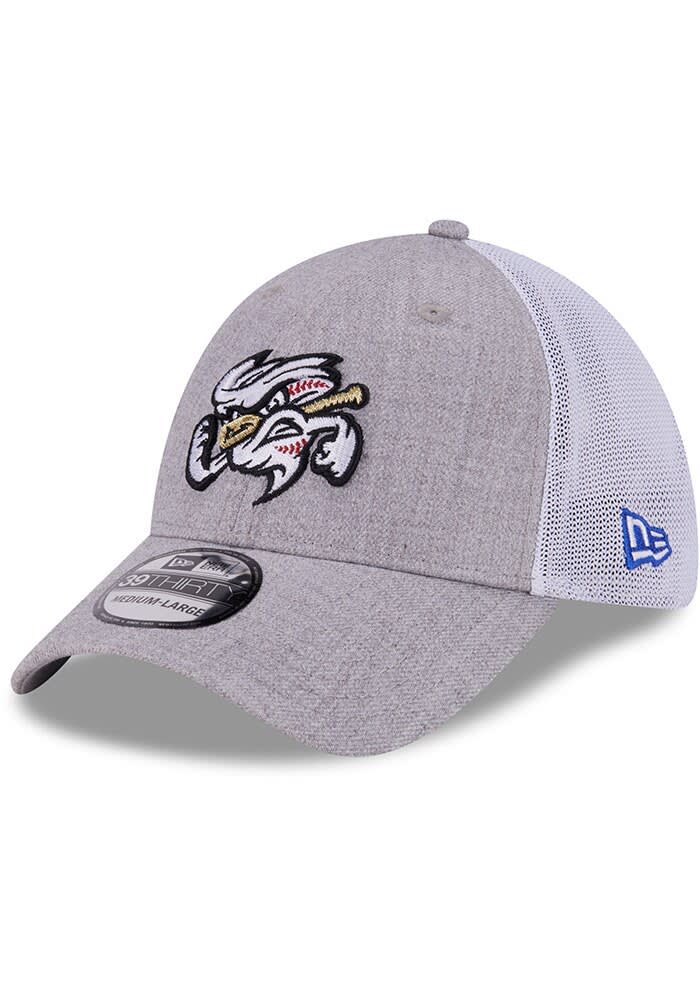 CHALLENGERS ワークキャップ グレー Omaha Storm Chasers Mens Heathered Neo 39THIRTY GREY New Era Flex