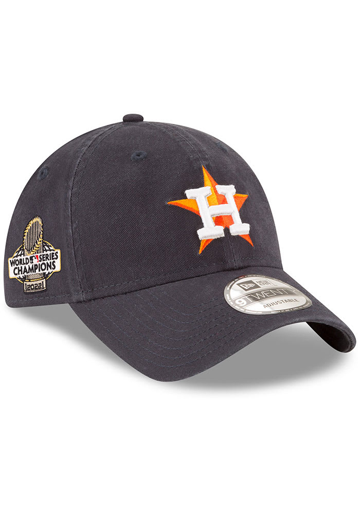 New Era Houston Astros 2022 World Series Champions 9TWENTY Adjustable Hat - Navy Blue