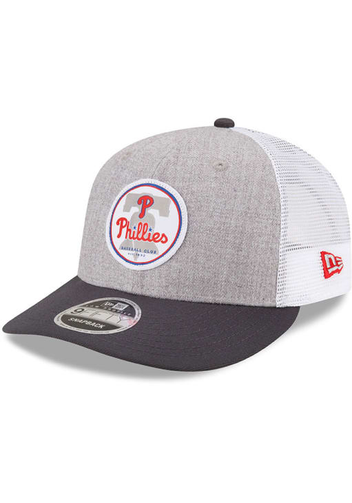 Penn Headwear - Hats & Visor Heather Grey Trucker Hat