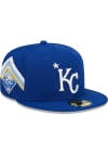 Main image for New Era Kansas City Royals Mens Blue 2023 All-Star Game Workout 59FIFTY Fitted Hat