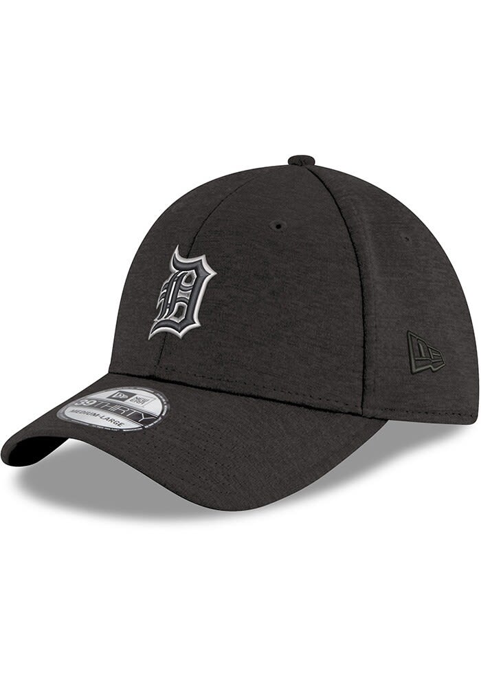 Detroit Tigers Mens 39THIRTY Classic GREY New Era Flex Hat