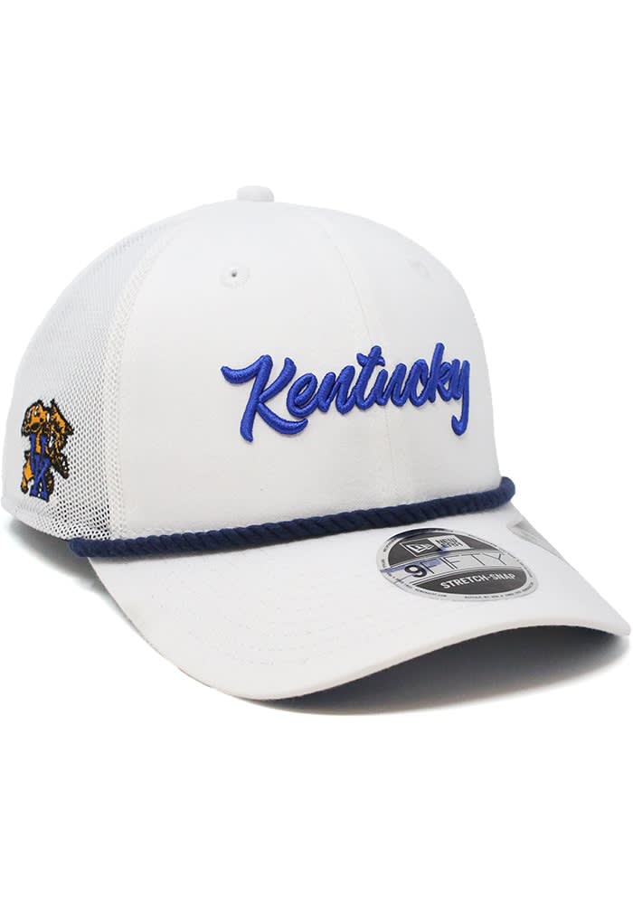 Kentucky Wildcats New Era WHITE Rope Stretch Snap LP9FIFTY