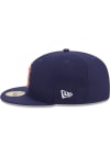 Main image for New Era Illinois Fighting Illini Mens Navy Blue Evergreen Basic 59FIFTY Fitted Hat