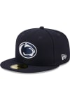 Main image for New Era Penn State Nittany Lions Mens Navy Blue Evergreen Basic 59FIFTY Fitted Hat