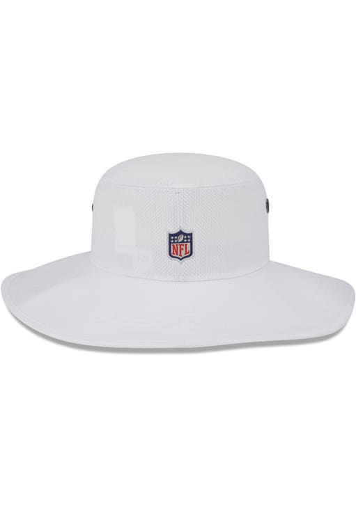 New Era Men's White Kansas City Chiefs 2023 NFL Training Camp Panama Bucket Hat - White