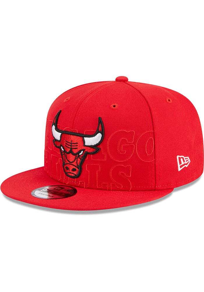 Chicago Bulls New Era 2023 NBA Draft 9FIFTY Snapback Hat RED