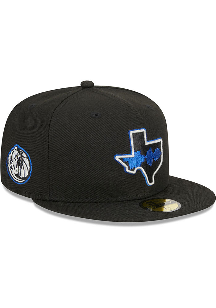 Dallas Mavericks 2023 City Edition 59FIFTY Black New Era Fitted Hat