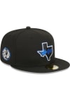 Main image for New Era Dallas Mavericks Mens Black 2023 City Edition 59FIFTY Fitted Hat