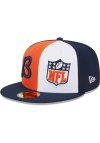 Main image for New Era Chicago Bears Mens Navy Blue 2023 Sideline 59FIFTY Fitted Hat