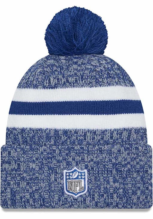 Indianapolis Colts New Era BLUE 2023 Sideline Sport Knit Hat