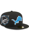 Main image for New Era Detroit Lions Mens Black Neon 59FIFTY Fitted Hat