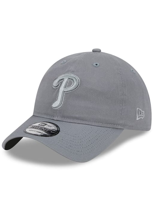 New Era Philadelphia Phillies Color Pack 9TWENTY Adjustable Hat - Grey