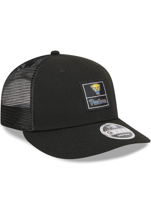 New Era Pitt Panthers Labeled Trucker LP9FIFTY Adjustable Hat - Black