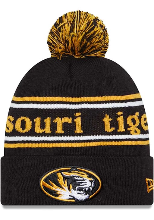 Missouri Tigers New Era Black Knit Hat