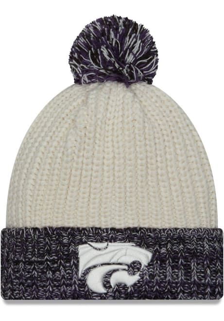 K-State Wildcats New Era Fresh Cuff Pom Womens Knit Hat