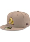 Main image for New Era Arizona State Sun Devils Mens Brown TC Visor 59FIFTY Fitted Hat