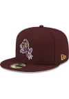 Main image for New Era Arizona State Sun Devils Mens Maroon Sparky Logo Basic 59FIFTY Fitted Hat