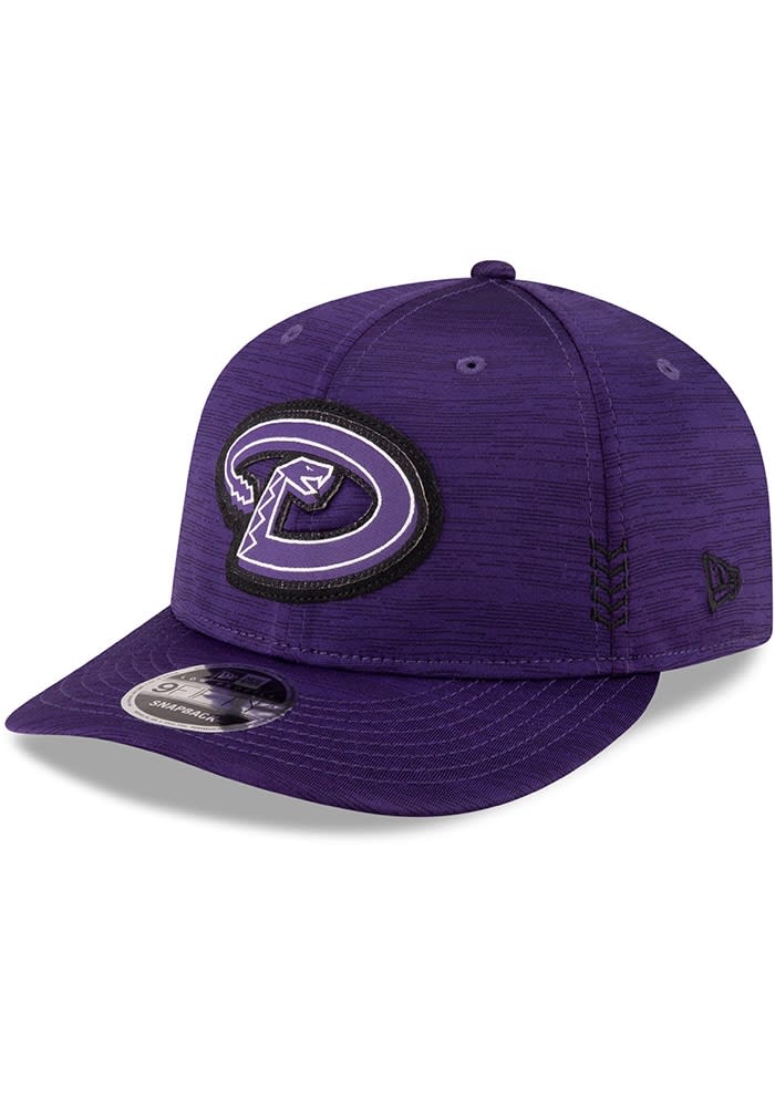 New Era Arizona Diamondbacks 2024 Clubhouse Alt Lo Pro 9FIFTY Adjustable Hat Purple