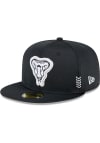 Main image for New Era Arizona Diamondbacks Mens Black 2024 Clubhouse Alt CW 59FIFTY Fitted Hat
