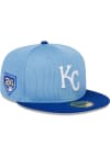 Main image for New Era Kansas City Royals Mens Light Blue 2024 Spring Training 59FIFTY Fitted Hat