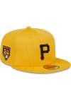 Main image for New Era Pittsburgh Pirates Mens Yellow 2024 Spring Training 59FIFTY Fitted Hat