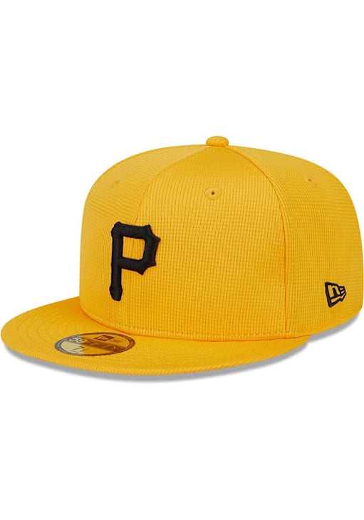 Pittsburgh Pirates Mens 2024 Spring Training 59FIFTY YELLOW New