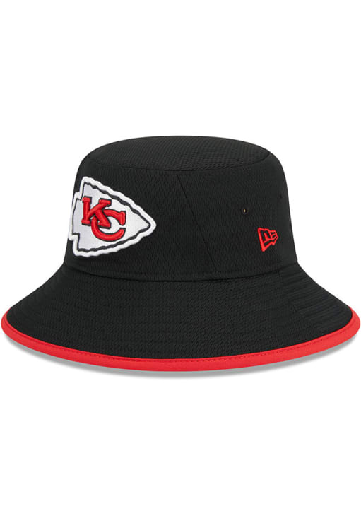 New Era Kansas City Chiefs Black Basic Bucket Hat