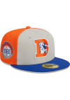 Main image for New Era Denver Broncos Mens Blue 2023 Sideline Retro 59FIFTY Fitted Hat