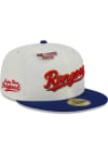 Main image for New Era Texas Rangers Mens White Big League Chew 59FIFTY Fitted Hat