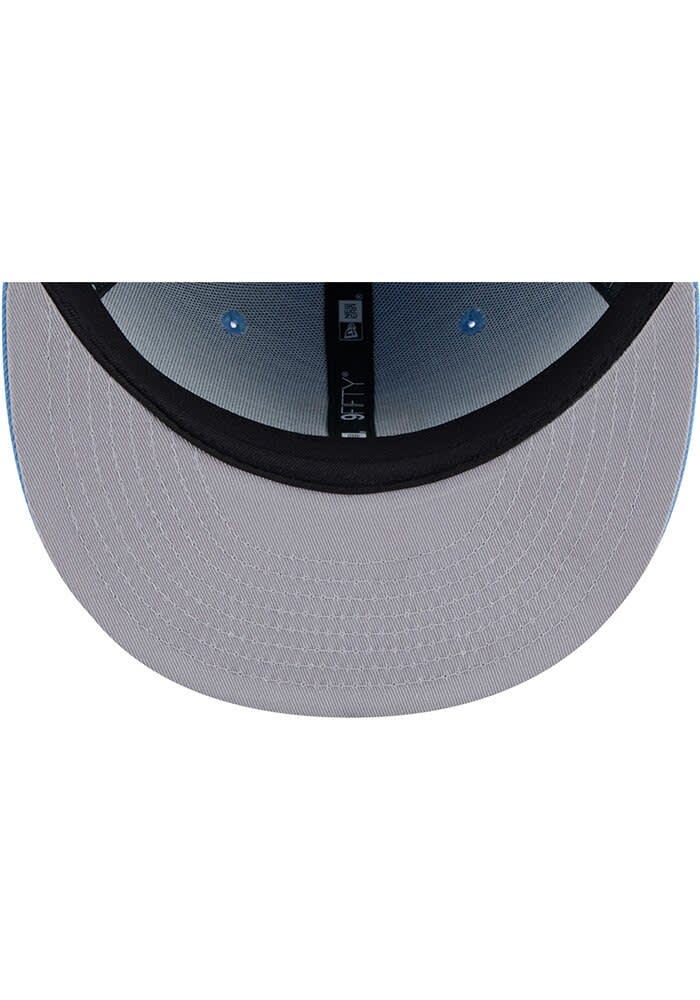 Texas Rangers New Era LIGHT BLUE Sky Evergreen 9FIFTY Snapback Hat
