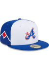 Main image for New Era Atlanta Braves Mens Blue City Connect Fan Pack 59FIFTY Fitted Hat