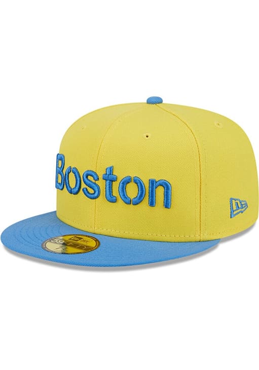 Boston Red Sox Mens City Connect Fan Pack 59FIFTY YELLOW New Era