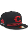 Main image for New Era Cincinnati Reds Mens Black City Connect Fan Pack 59FIFTY Fitted Hat