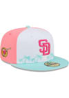 Main image for New Era San Diego Padres Mens White City Connect Fan Pack 59FIFTY Fitted Hat