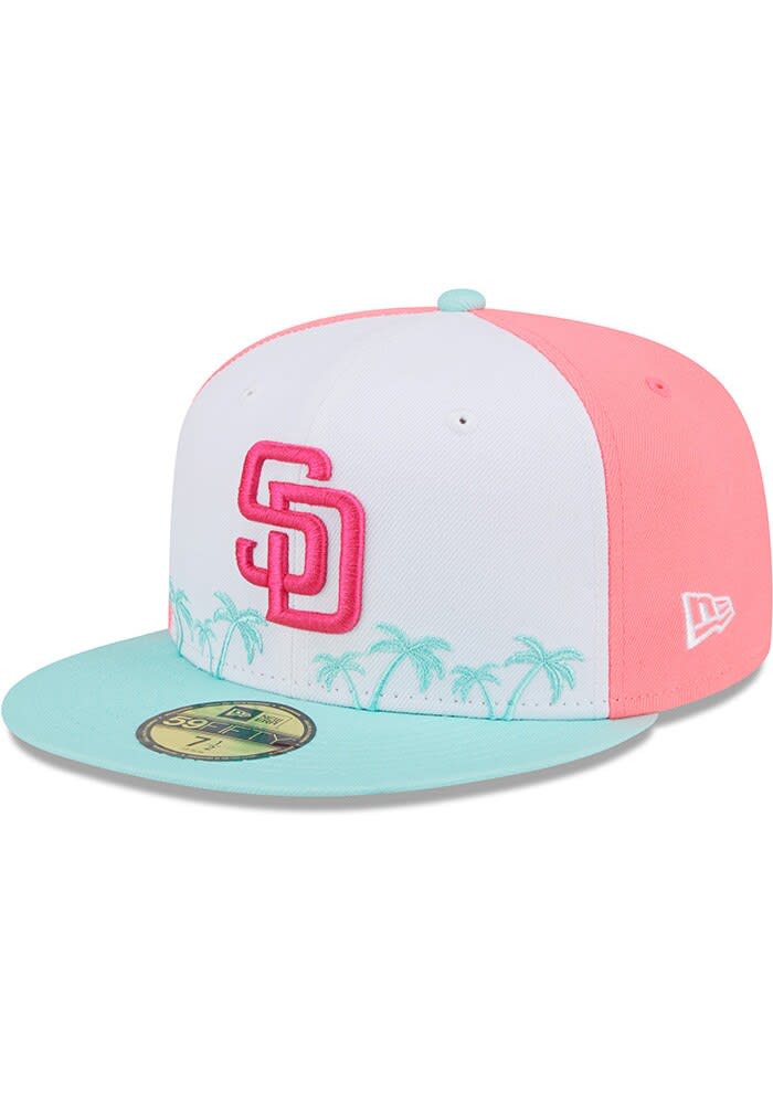 San Diego Padres Mens City Connect Fan Pack 59FIFTY WHITE