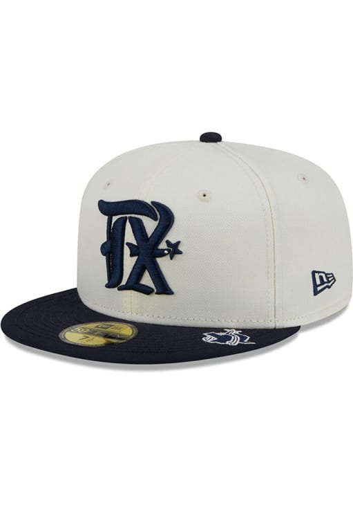 New Era Texas Rangers Mens White City Connect Fan Pack 59FIFTY Fitted Hat