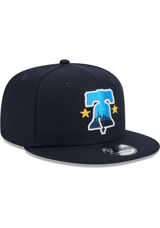 New Era Philadelphia Phillies Navy Blue 2024 MLB CITY CONNECT 9FIFTY Mens Snapback Hat