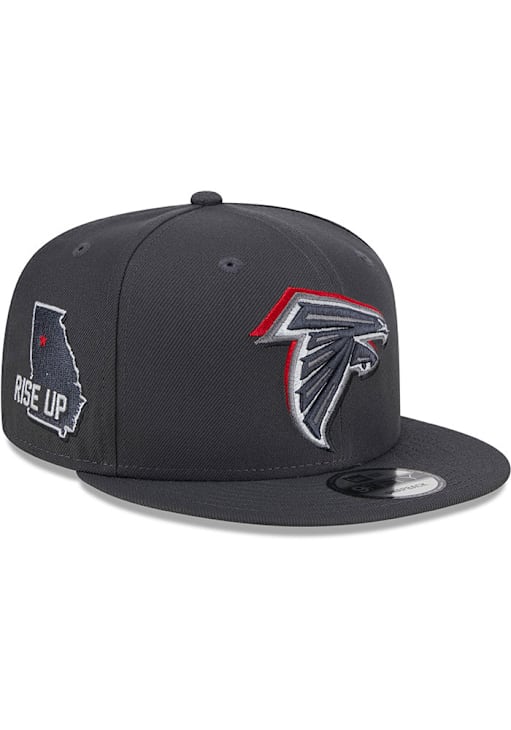 Atlanta Falcons New Era GRAPHITE 2024 NFL Draft 9FIFTY Snapback